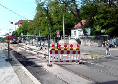 Ausbau des Straßenzuges Weiße Mauer Merseburg