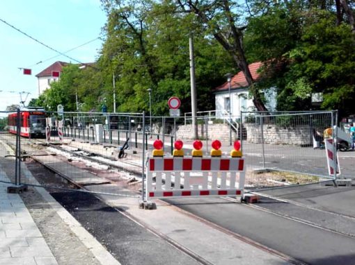 Ausbau des Straßenzuges Weiße Mauer Merseburg