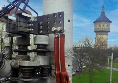 Bahnstromkabel Roßplatz / Paracelsusstraße