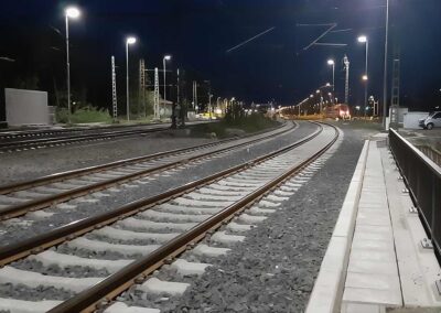 Eisenbahn­überführung Borna (50 Hz Ausrüstung)