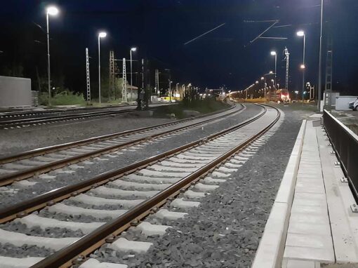 Eisenbahnüberführung Borna (50 Hz Ausrüstung)