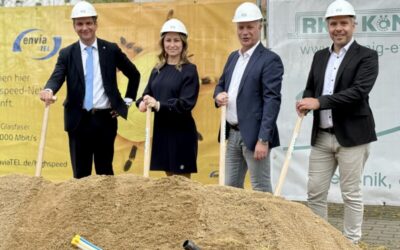 Spatenstich Glasfaserausbau in Markranstädt