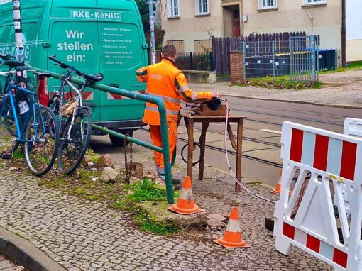 LWL-Kabelverlegung für HL komm